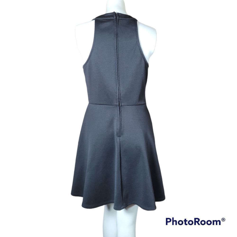 Trixxi Fit & Flare Little Black Dress Large - Picture 4 of 5